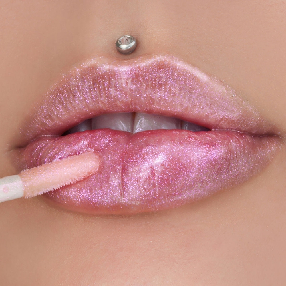Jeffree Star The Gloss - Crystal Kiss Icy White & Pink